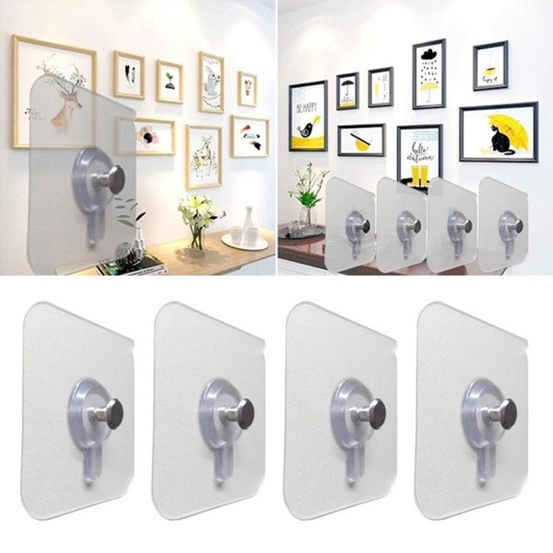 10-Pack Damage-Free Adhesive Picture Hooks
