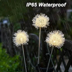 2-Pack Solar Dandelion Garden Lights