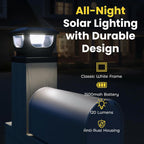 2-Pack Solar Post Cap Lights