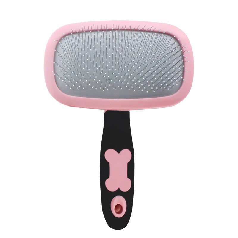 Self-Cleaning Pet Grooming Slicker Brush