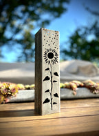 Sunflowers Under the Stars Solar Luminary