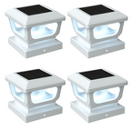 2-Pack Solar Post Cap Lights