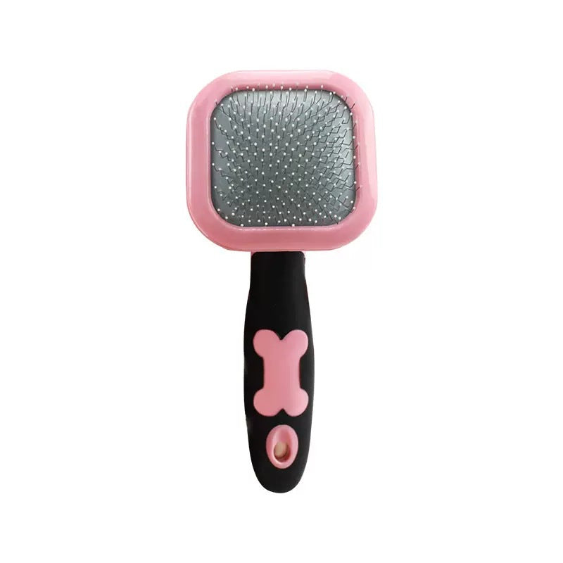 Self-Cleaning Pet Grooming Slicker Brush