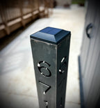 XL Solar Address Pillar Light