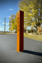 XL Solar Address Pillar Light